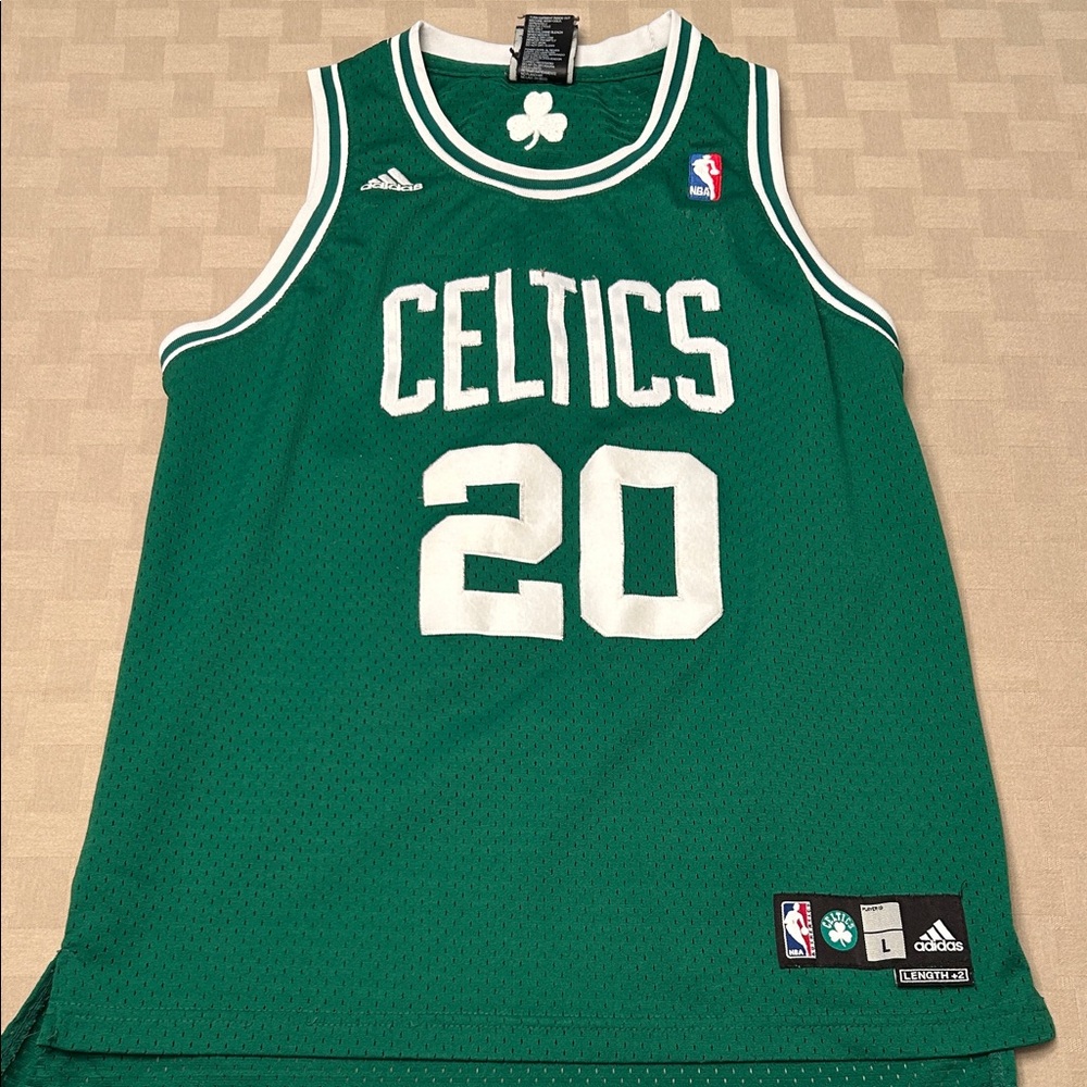 Adidas Boston Celtics #20 Ray Allen Green Basketball Jersey NFL retired